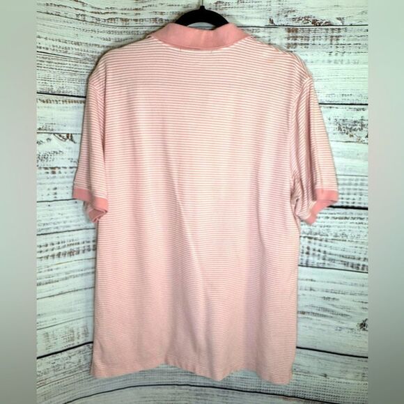 Vineyard vines by shep & lan Polo Mens size large striped Cotton Golf Rugby - Picture 4 of 9